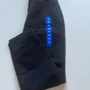 NWT Banana Republic Black Dress Pants Women's 10x26" Inseam (F2)